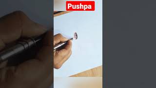 Pushpa...Pushparaj #shorts #pushpa #art #alluarjun #drawing #satisfyingvideo #youtubeshorts #viral