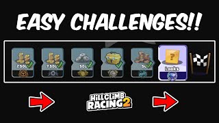 Hill Climb Racing 2 - Easiest Featured Challenges Ever!!
