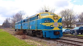 New York & Lake Erie Railroad Opening Day 2022! Classic Canadian FPA’s in operation in Upstate NY!