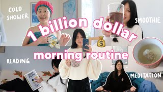 i tried the "1 billion dollar morning routine" | viola helen