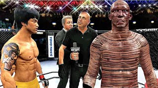 Bruce Lee vs. The Mumie (EA Sports UFC 4) immortal