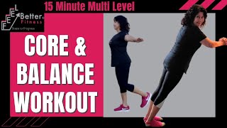 Beginner Core and Balance Workout - No Floor Workout