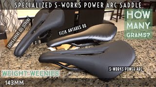 Specialized S-Works Power Arc Saddle - Weight & Installation