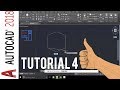 Autocad 2018 line command tutorial - how to draw a line in autocad 2018 with direct distance entry