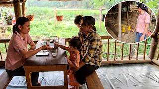 Hois mother came to see Thus farm, and she was very happy that Thu accepted her help.