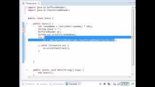 Java Programming - Guessing Game Part 2 - Galbraith