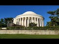 Jefferson Memorial and the Tidal Basin at High Tide, in Washington DC