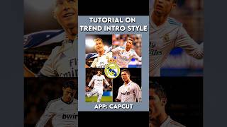 CapCut || TREND INTRO STYLE TUTORIAL