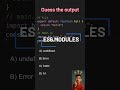 Js interview questions -es6 #shorts #short #shortsfeed #javascript  #javascript #ytshorts #frontend