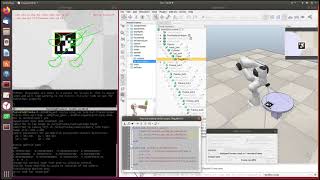 IBVS Franka robot simulation