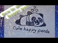 how to drow cute Panda  ll @SumuArt