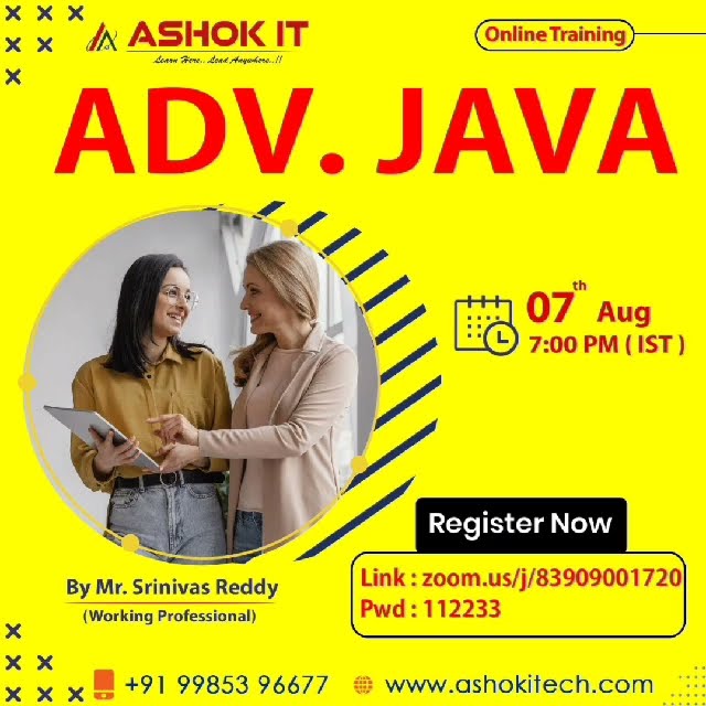Advanced Java New Batch Ashok It Youtube