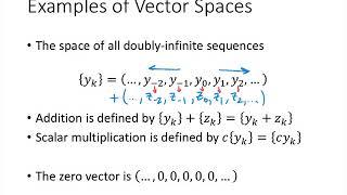Linear Algebra - Lecture 27 - Vector Spaces