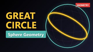 Great Circles Explained: Sphere & Plane Intersection | Geometry Basics