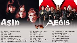 ASIN & AEGIS OPM Nonstop OF All time 2019   Best Of Asin, Aegis Love Songs EvER