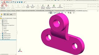 Tutorial de SolidWorks para principiantes - Ejercicio # 4