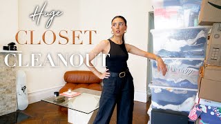 HUGE CLOSET CLEANOUT! DECLUTTERING FOR FALL!