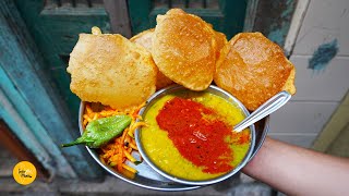 Most Famous Bhavnagar Breakfast Jay Somnath Dal Puri Rs. 40/- Only l Gujarat Street Food