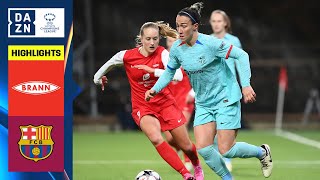 HIGHLIGHTS | SK Brann vs. Barcelona (UEFA Women's Champions League 2023-24 Quarter-final First Leg)