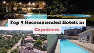 Top 5 Recommended Hotels In Capoterra | Top 5 Best 4 Star Hotels In Capoterra