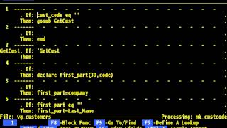 FilePro - Chapter 9 – Files/Processing/Design – Processing only add unique code