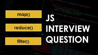 map(), reduce(), filter() | Java Script interview questions