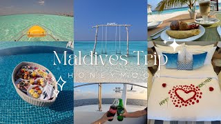 【Travel Vlog】🇲🇻Maldives｜A Dream Honeymoon by the Turquoise Blue Sea