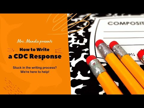 How do I write to the CDC?