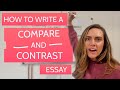 How to Write a Compare and Contrast Essay | Advance Writing