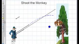 Physics: Projectiles: Shoot the Monkey Part 1