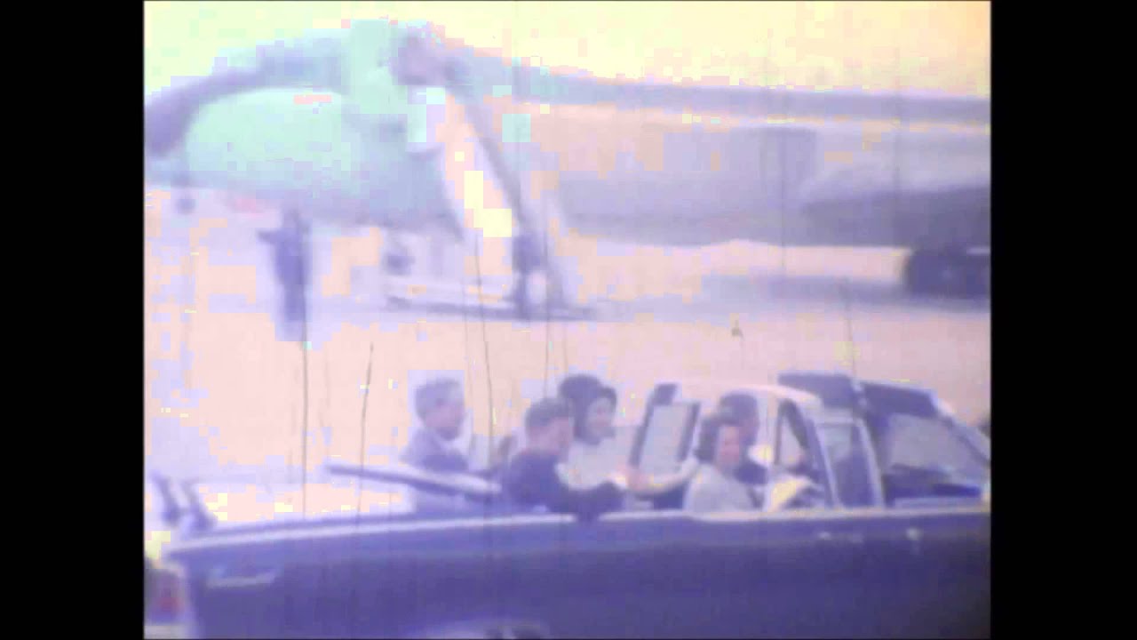 8mm Film Taken Of JFK One Day Before His Assassination - YouTube