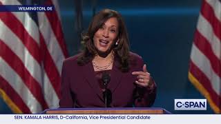 Kamala Harris Full Remarks at 2020 Democratic National Convention