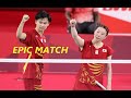 XD - Watanabe/Higashino JPN vs Wang/Huang CHN   #yutawatanabe Badminton Olympic Tokyo 2020