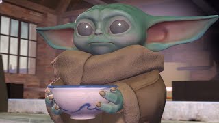 Baby Yodas Origin Story (Fortnite Animation)