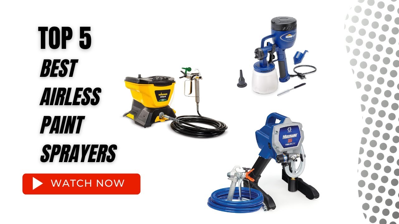 Best Airless Paint Sprayers On Amazon / Top 5 Product ( Reviewed ...