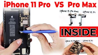 iPhone 11 Pro vs iPhone 11 Pro Max | Inside Parts Difference