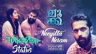 Neeyilla Neram song | Luca movie song | whatsapp status video HD 1080P