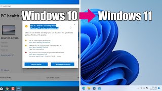 How to Upgrade to Windows 11 on old PC ( unsupported hardware )