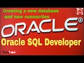 Creating a new database connection in Oracle SQL Developer step by step in English