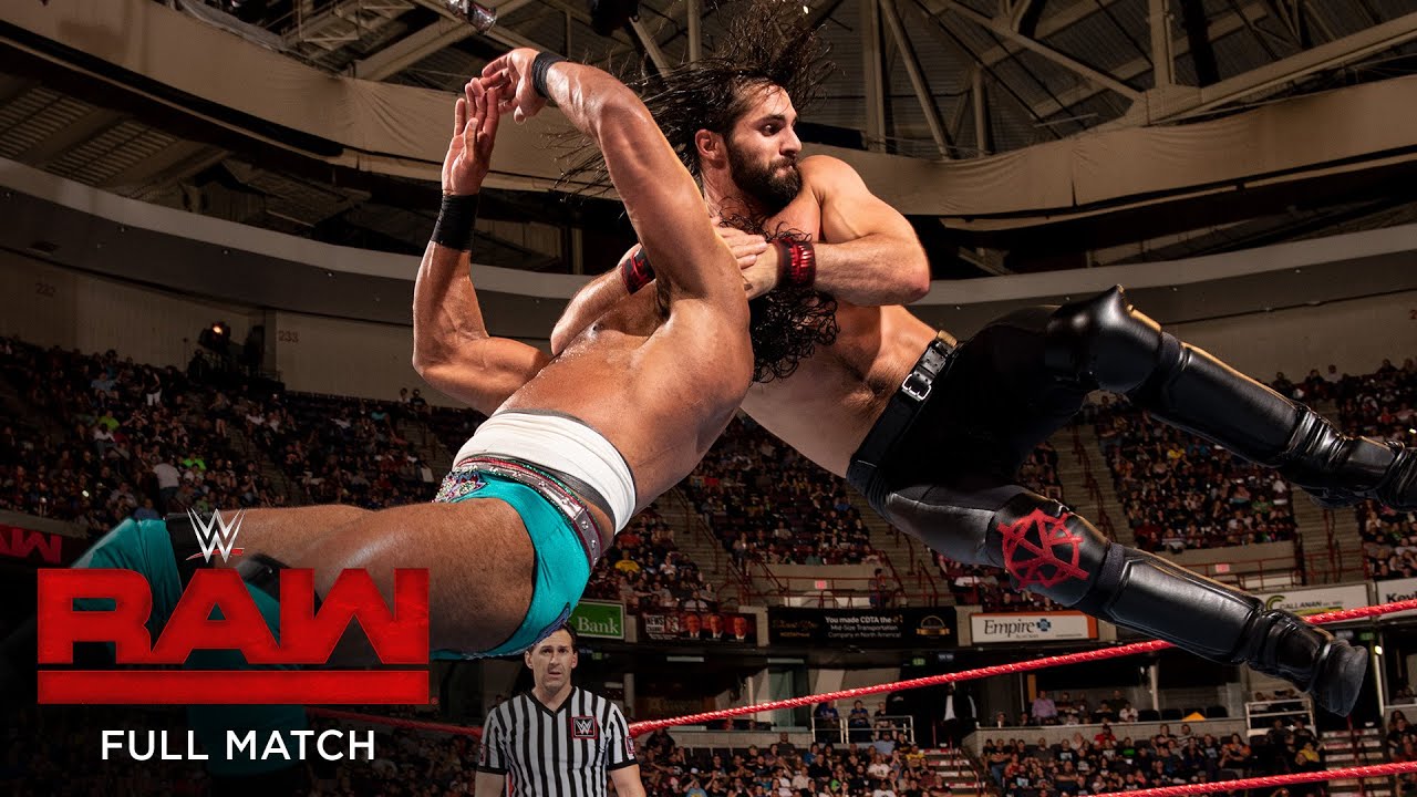 FULL MATCH - Roman Reigns & Seth Rollins Vs. Kevin Owens & Jinder Mahal ...