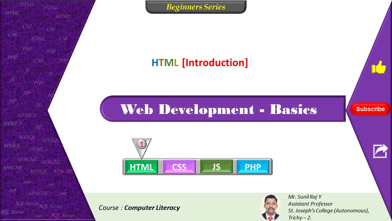 HTML Intro - YouTube