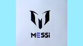 How To Draw Messi Logo || Lionel Messi Logo Drawing Step By Step