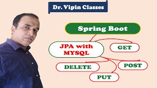 #14 Spring Boot CRUD App with Spring Boot JPA and MySQL | Dr Vipin Classes