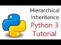 #16 Python Programming - Hierarchical Inheritance