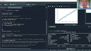 Python: introduction to statistical modeling