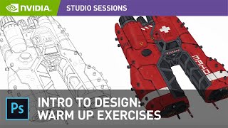 Introduction to Design: Core Warm-Up & Design Exercises with Ben Mauro in Adobe Photoshop | NVIDIA