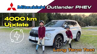 2023 Mitsubishi Outlander PHEV 4000 km/Mile Later