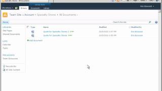 Demo: Document Management with Microsoft Dynamics CRM 2011 and SharePoint