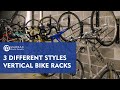 Vertical Bike Racks | Madrax Commercial Bike Racks