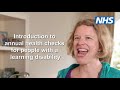 Introduction to Annual Health Checks for people with a Learning Disability